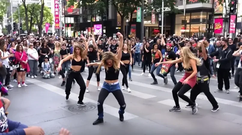 街角即兴快闪